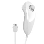 Manette nunchuck hobby concept contrôleur de jeu pour console wii et wii u blanc Manette nunchuck hobby concept contrôleur de jeu pour console wii et wii u blanc