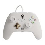 Manette powera enhanced wired controller filaire blanc bensussen deutsch & associates pour microsoft ...