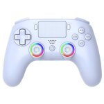 Manette sans fil led pour ps5 blanche subsonic