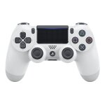 Manette sans fil sony dualshock 4 v2 blanc glacier officielle