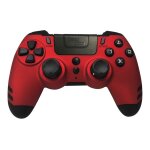 Manette steelplay metaltech sans fil rouge steelplay pour pc, sony playstation 3, sony playstation 4