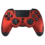 Manette steelplay slim pack sans fil rouge steelplay pour , pc, sony playstation 3, sony playstation ...