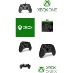 Manette xbox one - x - s + pc noire contrleur de jeu microsoft filaire 3m - noire