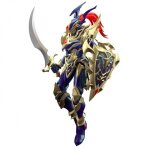 Maquette yu gi oh - figure - rise standard amplified black luster soldier 18cm Maquette yu gi oh - figure - rise standard amplified black luster soldier 18cm
