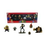 Mario - pack de six mini figurines nintendo serie 4