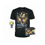 Marvel - booble head pop n 480 - rescue blacklight + t - shirt (m)