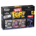 Marvel - pack 4 figurines bitty pop! iron man 2, 5 cm Marvel - pack 4 figurines bitty pop! iron man 2, 5 cm