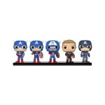 Marvel : year of the shield - pack 5 figurines pop! captain america: through the ages 9 cm Marvel : year of the shield - pack 5 figurines pop! captain america: through the ages 9 cm