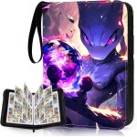 Mdy - 50 pages classeur carte, 400 cartes album porte cartes, portable album de collection pour cartes, ...
