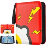 Mdy - album de cartes a collectionner avec 4 compartiments, 440 pochettes, pour cartes de 55 pages, cahier ...