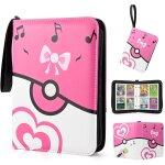 Mdy - album de collection avec 4 compartiments, 400 compartiments, collection de jeux de cartes a collectionne ...