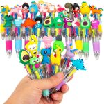Mdy - pack de 30 stylos 4 couleurs pour enfants - idal pour pochette cadeau anniversaire enfant & souvenirs ...