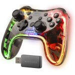 Mgp - 24, manette de jeu sans fil 2. 4gpro, neon rgb, dual haptic vibration, joysticks analogiques, contôleur ... Mgp - 24, manette de jeu sans fil 2. 4gpro, neon rgb, dual haptic vibration, joysticks analogiques, contôleur ...