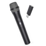 Microphone sans fil compatible avec nintendo switch, ps5, ps4, ps3, xbox one et wii - blanc Microphone sans fil compatible avec nintendo switch, ps5, ps4, ps3, xbox one et wii - blanc