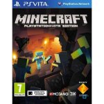 Jeu vid�o - sony - minecraft (ps vita) - multijoueur en ligne jusqu'� 8 - ecran partag� 4 joueurs - pegi ...