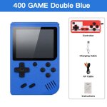 Mini console de jeu vid�o portable r�tro avec ecran lcd de 3. 0 pouces, 8 bits, 400 jeux int�gr�s, cadeau ...