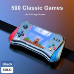 Mini console de jeux vid�o portable r�tro avec ecran lcd couleur de 3. 5 pouces pour enfants, 500 jeux ...
