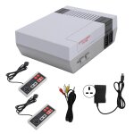 Mini console de jeux video retro 8 bits avec double manette et sortie tv 110 - 240 v, prise uk