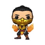 Mortal kombat - figurine pop! scorpion 9 cm