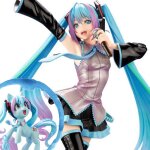 My little poney - figurine miku hatsune (vocaloid) bishoujo