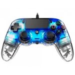Nacon manette filaire compacte lumineuse pour playstation 4