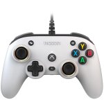 Nacon pro compact controller blanc usb manette de jeu xbox one, xbox series s, xbox series x