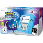 Nintendo 2ds + pok�mon moon console de jeux portables 3. 02  ecran tactile wifi bleu