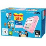 Nintendo 2ds rose + blanc tomodachi life