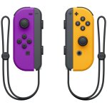 Nintendo joy - con noir, orange, violet bluetooth manette de jeu analogique / num�rique nintendo switch ...