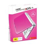 Nintendo new 3ds xl console de jeux portables 4. 88  ecran tactile wifi rose et blanc