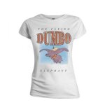Noname disney - t - shirt - dumbo the flying elephant - girl (s)