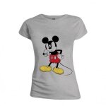Noname disney - t - shirt - mickey mouse angry face - girl (s)