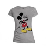 Noname disney - t - shirt - mickey mouse confusing face - girl (s)