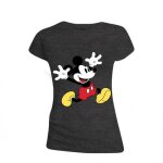 Noname disney - t - shirt - mickey mouse exciting face - girl (s)