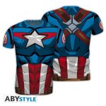 Noname marvel - t - shirt cosplay - captain america (s)