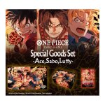 One piece card game - tapis de jeu - et bo�te de rangement - ace / sabo / luffy