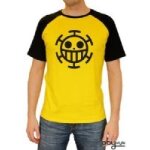 One piece - t shirt basic homme jaune trafalgar law taille m
