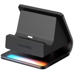 Oniverse fusion dock - support de charge 2 joycons + controller grip (switch 2)