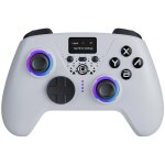 Oniverse - manette avec ecran sans fil bluetooth aura - radiant white (nintendo switch 2 / switch / pc ...
