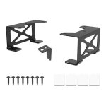 Organisateurs de console de jeu réglables secure rack sous le bureau Organisateurs de console de jeu réglables secure rack sous le bureau