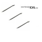 Pack de 3 stylets pour nintendo ds lite (ndsl dsl) - blanc