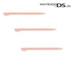 Pack de 3 stylets pour nintendo ds lite (ndsl dsl) - rose