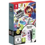Pack super mario party + paire de manettes joy - con gauche violet pastel & droite vert pastel switch ...