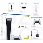 Pack all in one sony playstation 5 standard edition - console avec manette et socle