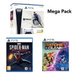Pack console sony playstation 5 standard fifa 23 + spiderman miles moraless + ratchet & clank Pack console sony playstation 5 standard fifa 23 + spiderman miles moraless + ratchet & clank