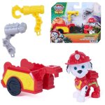 Paw patrol : the dino movie, coffret outils dino marshall, figurine articul�e de 6, 3 cm avec remorque ...