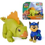 Paw patrol : the dino movie, pup pals rugissants chase, inclut un st�gosaure articul� de 10, 1 cm avec ...