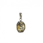 Pendentif harry potter - médaillon de salazar charm lumos Pendentif harry potter - médaillon de salazar charm lumos