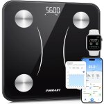 Pese personnes, 30 * 30 cm large plateforme bluetooth balance pese personnebalance connecte avec imc, ...