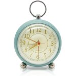 Petit réveil vintage avec veilleuse, vert, mouvement a quartz silencieux, sans tic - tac, décoratif, ... Petit réveil vintage avec veilleuse, vert, mouvement a quartz silencieux, sans tic - tac, décoratif, ...